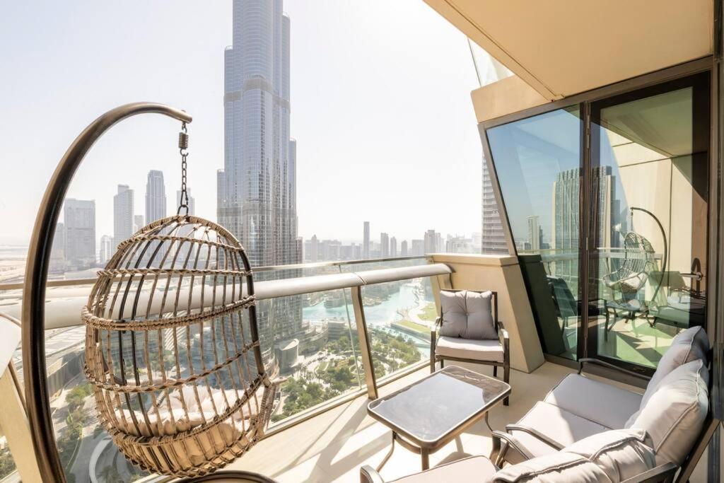 Larbi Breathtaking Burj And Fountain View Luxurious 2 Bed Apartment Dubai Bagian luar foto